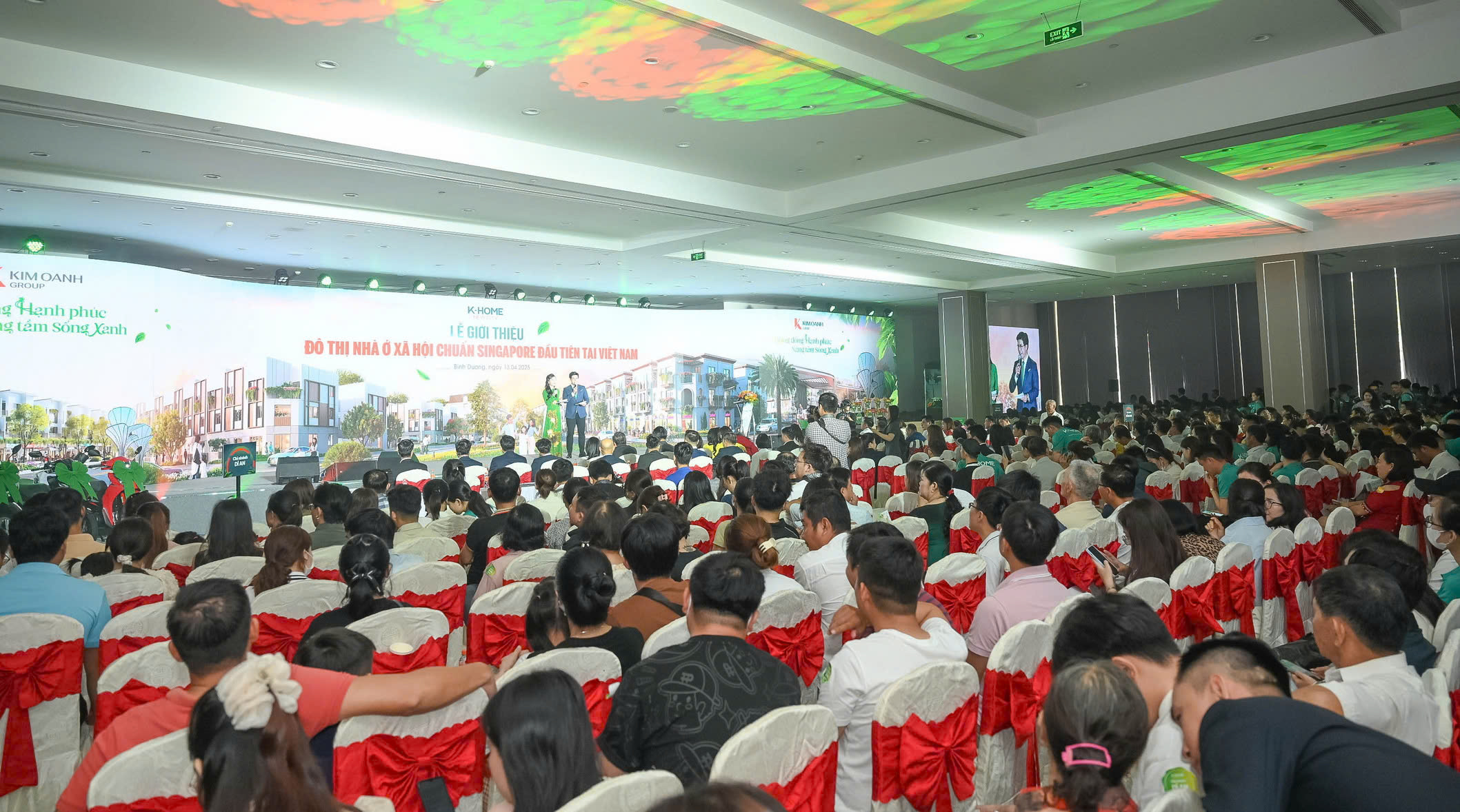 Toàn cảnh Lễ giới thiệu K-Home New City – Đô thị nhà ở xã hội chuẩn Singapore đầu tiên tại Việt Nam.